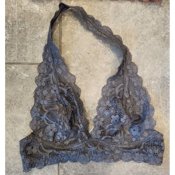 Intimately Free People Lace Bralettes Set Of 2 Gray Brown Size XS - Picture 2 of 7